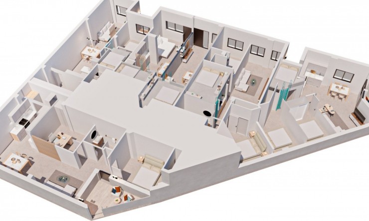 Nouveau - Appartement - Pilar de La Horadada - Pilar de La Horadada - Ville