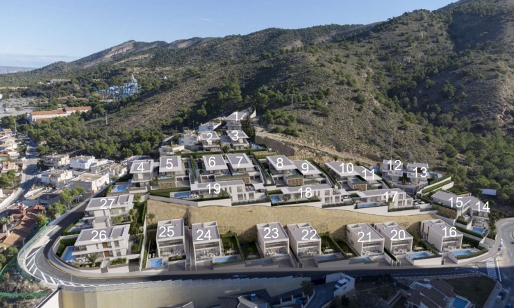Nieuw - Vrijstaande Villa - Benidorm - Levante