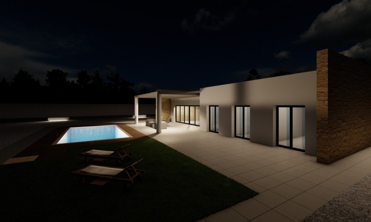 Nieuw - Vrijstaande Villa - El Pinós - El Pinós - Land