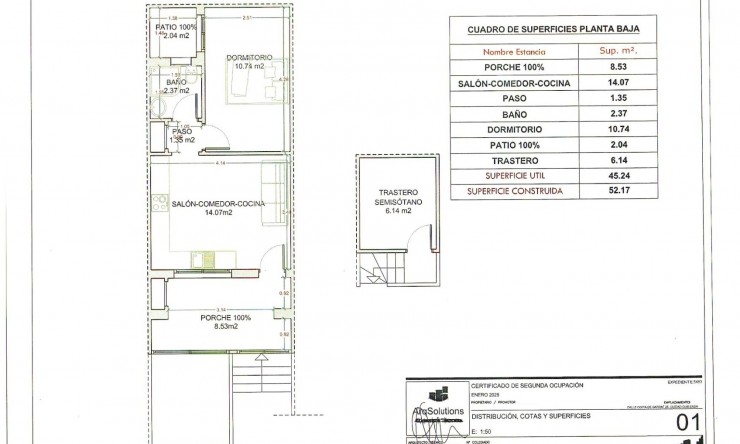 Re-Sale - Bungalow - Ciudad Quesada - Altos de Quesada